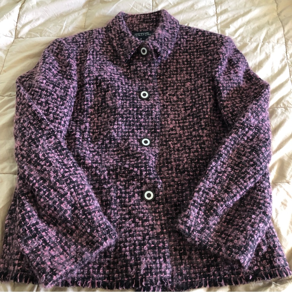 Jones ladies wool mohair blazer - Picture 6 of 7
